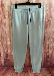 Reebok Pale Blue Terry Jogger Sweatpants