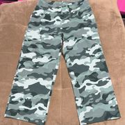 Lands End Camo Capris