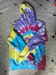 tie dye hoodie