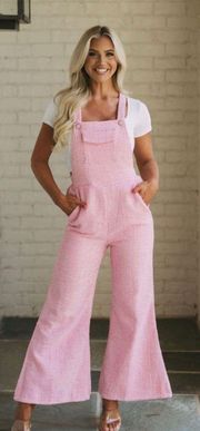 Pink Overall/Jumpsuit Tweed