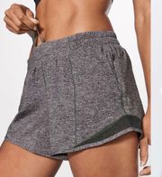 Lululemon Hotty Hot Shorts 4” Grey Size 10