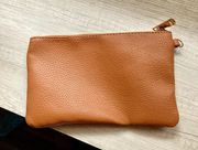 NWOT Terracotta Burnt Orange Vegan Leather Wallet