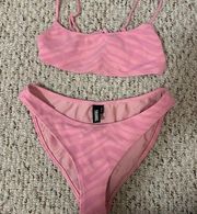 Pink Triangl bikini fairly worn
