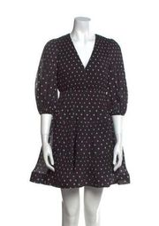 Zimmermann Polka Dot pleated Mini Dress ZIM 0 / US 4