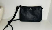 New York Crossbody Bag Madelyne Black Leather purse