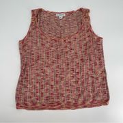 St. John Sport Knitted Scoop Neck Tank Top