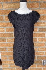 Diane von Furstenberg
Black Barbara Lace Cocktail size 14