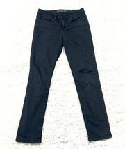 Calvin Klein  Ultimate Skinny Dark Charcoal Wash Low Rise Jeans Stretchy Size 4