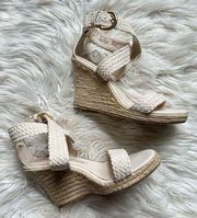 Dana Buchanan woven wedge sandals