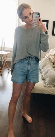 Waffle Gray Sweater