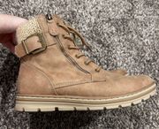 Brown Combat Boots