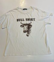 Rick rose couture bull shirt graphic tee