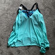 ZeroXposur Tankini Top SIZE 3X