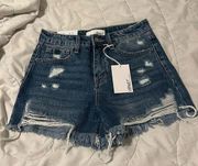 Vervet size XS Jean shorts brand new with tags