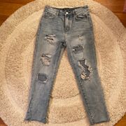 Pretty Little Thing  distressed jeans