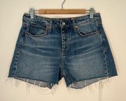 Rag & Bone Dre Low-Rise jean shorts Clean Peony 28