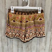 Urban Renewal Boho Flowy Upcycled Shorts