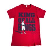 Vintage Lebron James Cleveland Cavaliers Red T-shirt