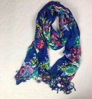 5/$25 Apt 9 Blue Floral Scarf