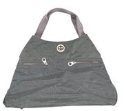 Baggallini Gray Nylon Travel Tote