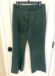 United Colors of Benetton Green Straight Leg Dress Pants Women’s Size 8 Approx