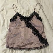 silk lace lingerie top