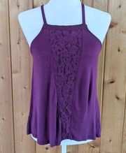 NWT Eyeshadow Embroidered High NeckTop - S