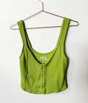 cropped tank top