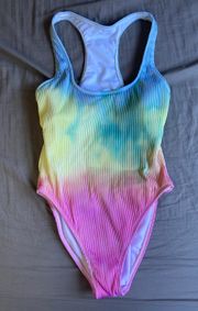 Custom Tie Dye  One Piece Bathing Suit