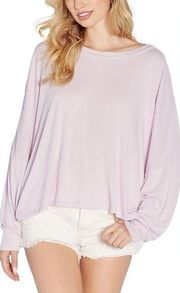 Women's Aria Long Sleeve T-Shirt in Wispy