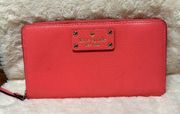 Kate Spade Pink Melon  Wallet.