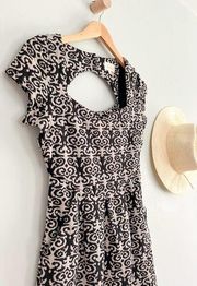 Deletta Anthropologie| Deletta Caledonia Cutout Dress | Sz XS