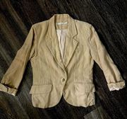 Linen blazer