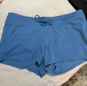Light Blue Bathing Suit Shorts