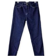 L'agence El matador raw hem high rise skinny jeans Blue