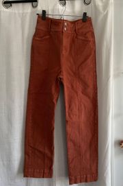 Burnt Orange Jeans