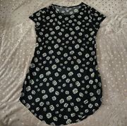 black floral dress XXL