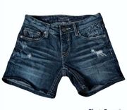Vigoss "The Thompson short" Cotton blend Distressed Jean shorts Size 25