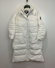 NWT Lands End Expedition Down Maxi White Parka size 1X 16-18 coat NEW