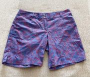 Adidas  Golf Shorts Pink + Purple - Size 8