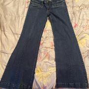American Eagle low rise flare “AE Hipster”