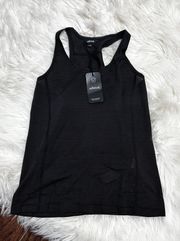 black natural run tank