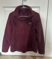 Women’s 1/4 zip Sherpa