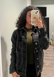 Black Jean Jacket