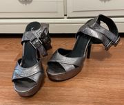 Size 9 Silver Heels