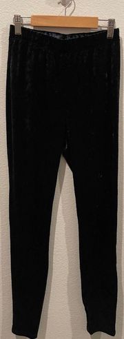 KENDALL & KYLIE Black Velvet Pants