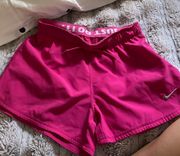 Pink Running Shorts