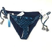 Lucky Brand Reversible Side Tie Bikini Bottom Size Medium