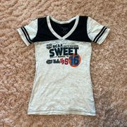 Women’s V Neck Sheer 2014 NCAA South Regional Sweet 16 Shirt