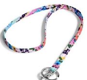 Vera Bradley Lanyard Wildflower Paisley Lanyard NWOT